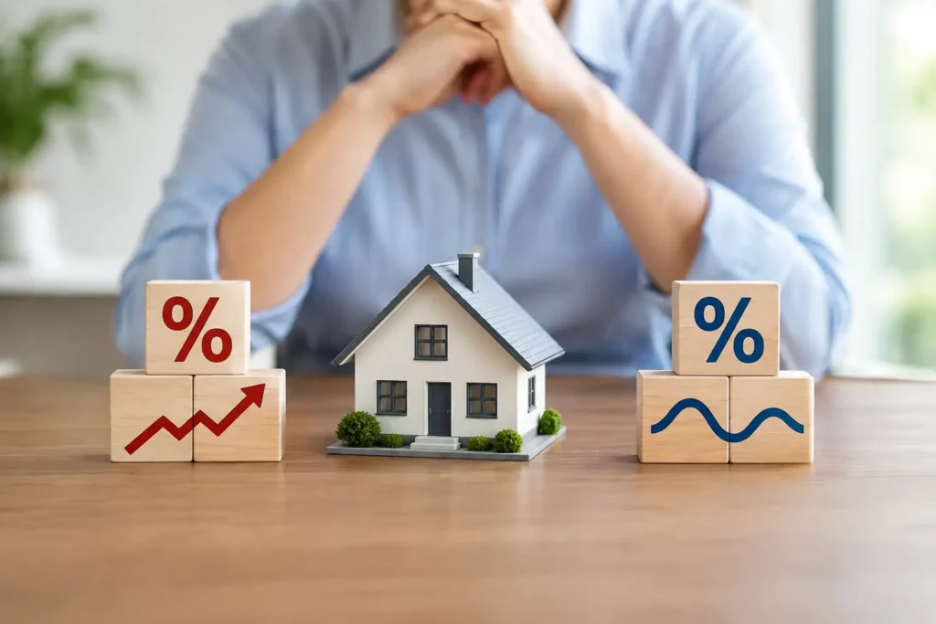 Choisir taux hypothécaire fixe ou variable